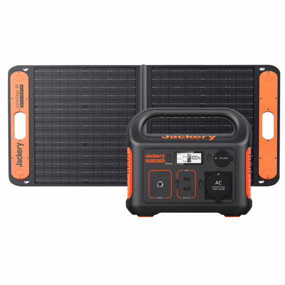 Комплект зарядная станция Jackery Explorer 240 + солнечная панель
